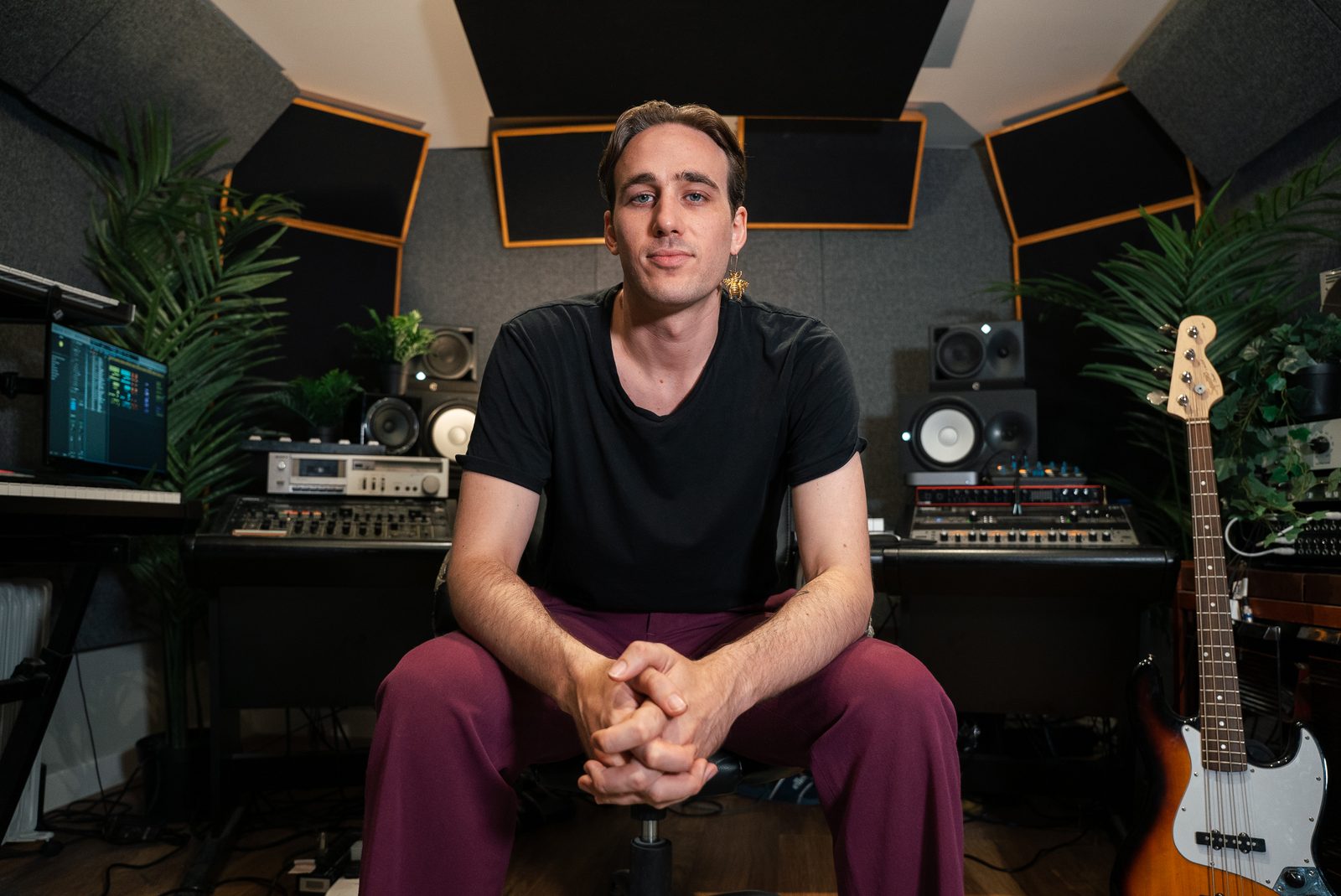 Guy Jones in his studio